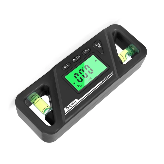 PORTABLE MAGNETIC BASE Digital Level Tool Measuring Inclinometer ...