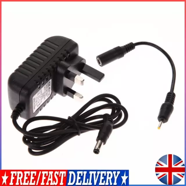 Mains Transformer 5V/9V/12V/24V 1A 2A UK Plug AC/DC Adapter Power Supply Char #F