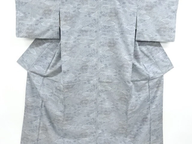 6877088: Japanese Kimono / Vintage Omeshi Kimono / Nishijin-Ori / Ensemble / Wov