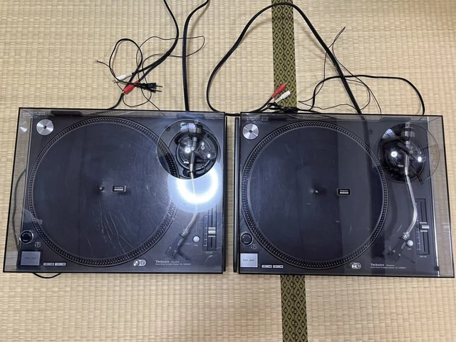 Technics SL-1200MK5-K Black Pair Direct Drive DJ Turntable System From Japan Technics SL-1200MK5-K Black Pair Direct Drive DJ Turntable System From Japan