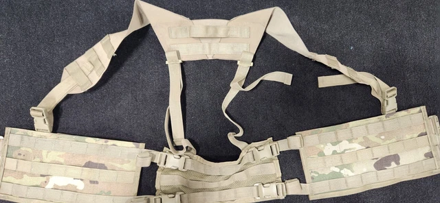 USGI Airborne Chest Rig With Tube System Multicam