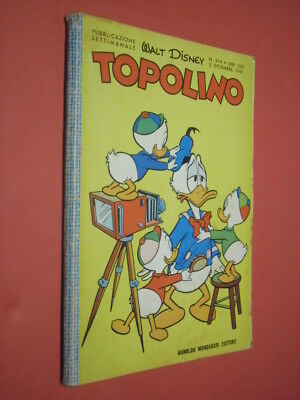 WALT DISNEY- TOPOLINO libretto- n° 314 -originale mondadori- del 1961