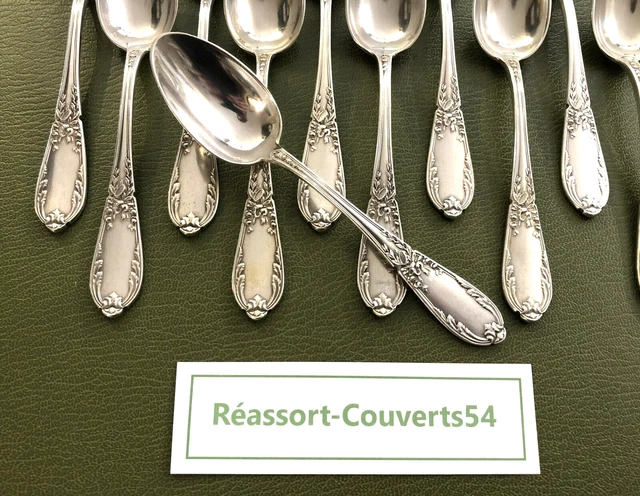 Petite Cuillère Vintage En Métal Argenté – Couvert Ancien – état Correct