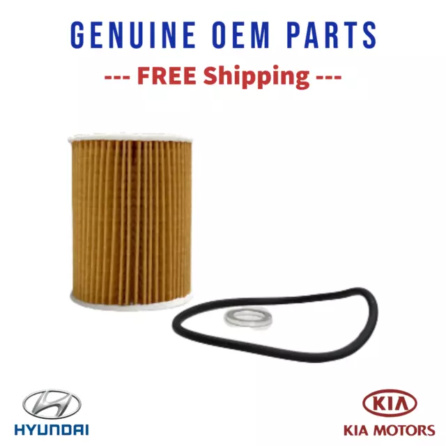 HYUNDAI KIA OEM Oil Filter PALISADE, GENESIS, TELLURIDE, SEDONA