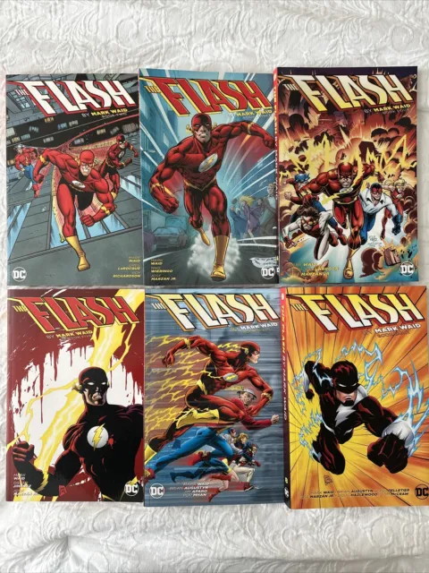 The FLASH by Mark Waid LOT of 6 Book Two Three Four Five Seven Eight 2 3 4 5 7 8
