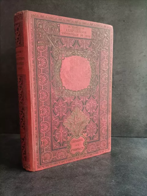 L'EXPOSITION UNIVERSELLE DE 1889 par MAURICE BRINCOURT 1890 reliure éditeur TBE