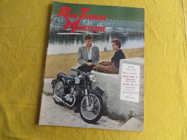 Revue Technique Moto N°102 - Août/Sept 1955 - Étude 175 Ydral
