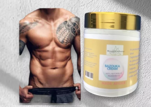 Beurre Bazooka Crème Pour Agrandir Le Penis  Maxi Volume 100 G