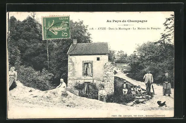 CPA Avize, In the Mountain, The Firefighter's House