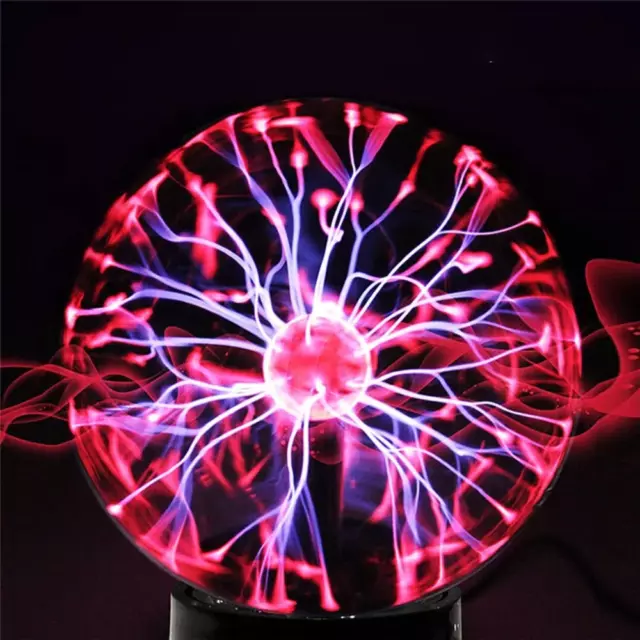 3Inch Novelty Magic Crystal Plasma Ball Touch Lamp LED Night Light Sphere Nightl 3