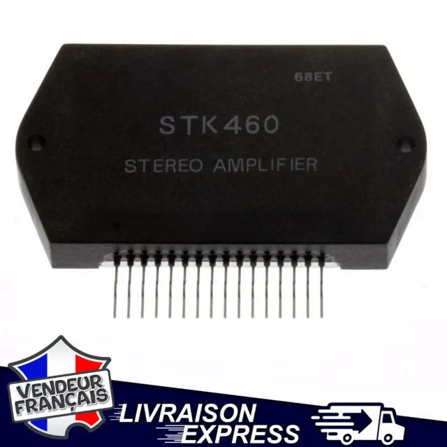 Stk460 Amplificateur Audio Hybrid Ic Zip16 (1673)