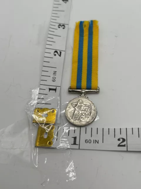 Miniture Medals Canadian Korean Medal