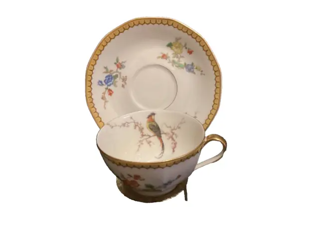 Vintage Theodore Haviland France Limoges Eden Tea Cup and Saucer