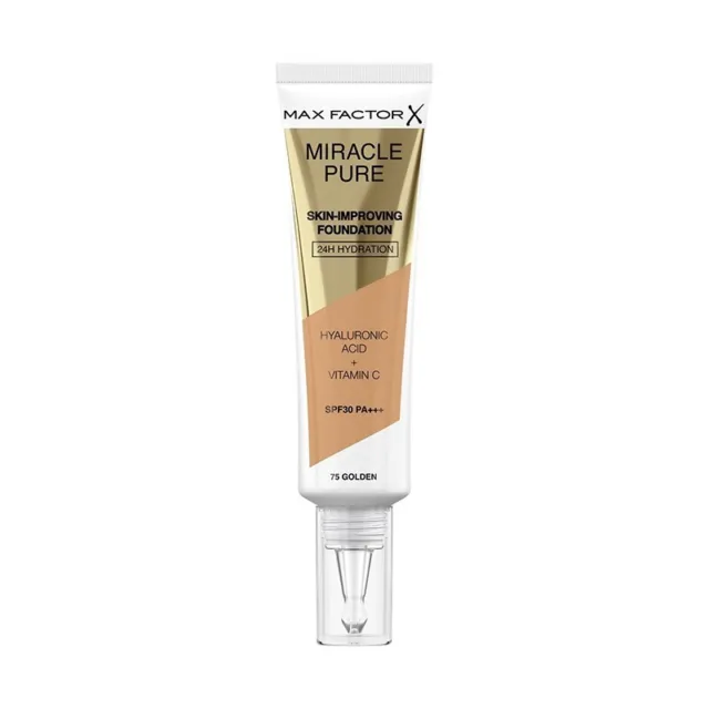 MAX FACTOR Miracle Pure SPF30 - Skin-Improving foundation n. 75 Golden