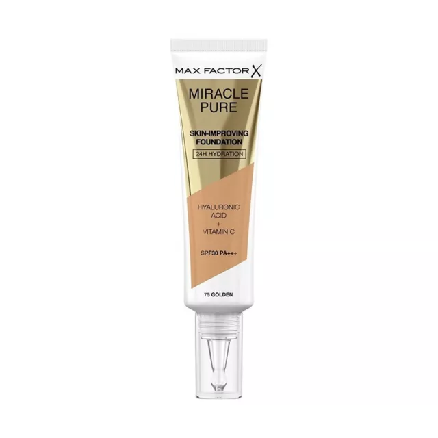 MAX FACTOR Miracle Pure SPF30 - Skin-Improving foundation n. 75 Golden