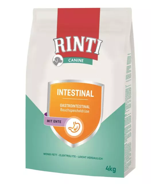 Rinti Canine Intestinal 2x 4 kg alimento seco alimento para perros