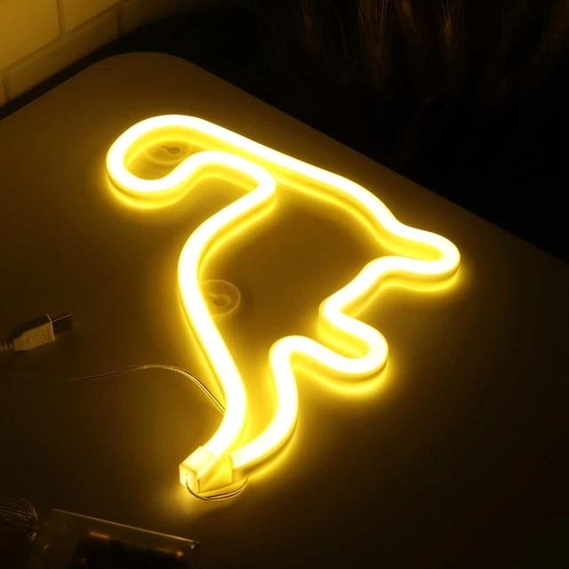 LED 3D DINOSAUR Night Light USB Charge Table Desk Decoration Lamp for