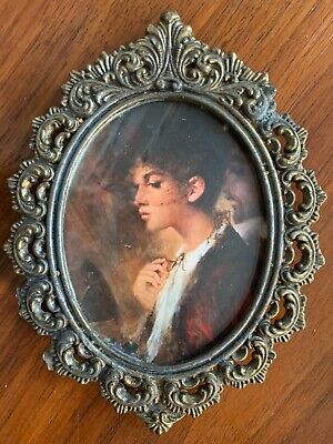 Vintage 5” Ornate Brass Metal Frame by Action Brand Italy - Your Choice