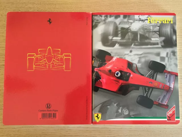 FERRARI - BARRICHELLO - Cahier Ecole Grand Carreau 22x17cm