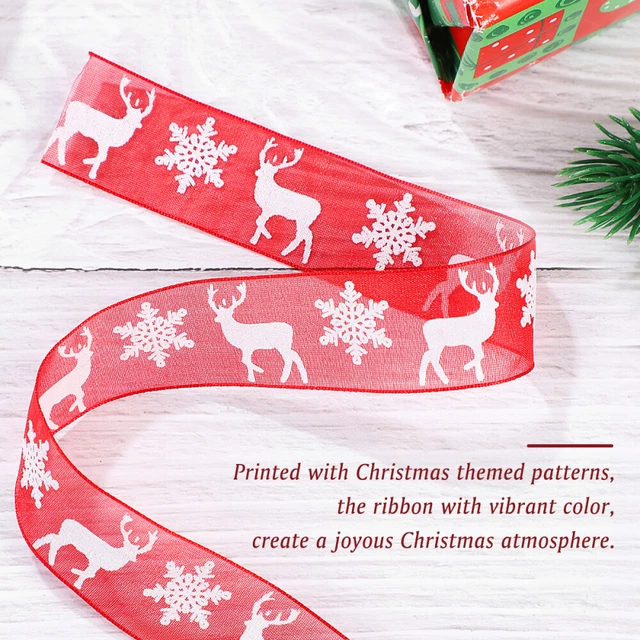 Gift Packing Ribbon DIY Craft Ribbon Gift Wrapping Ribbon Printing 2