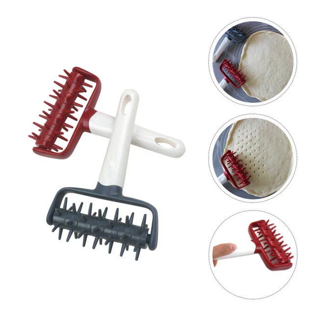 2 pz Maniglia Roller Docker Pizza Impasto Docker Pizza Torta Torta Strumenti da forno