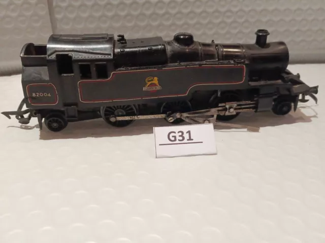 Triang Hornby OO Gauge - R59 BR Class 3MT 2-6-2 Tank 82004 Black.My Ref (G31)