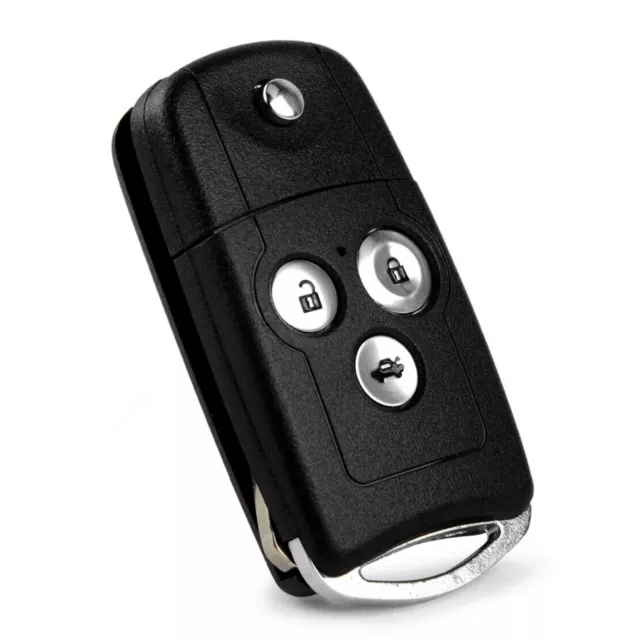 3 Tasten Schlüssel Gehäuse Klappschlüssel für Honda Jazz Civic Accord CRV HRV