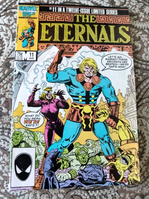 The Eternals Vol 2 #11 (1986, Marvel) Limited Series Comic Book