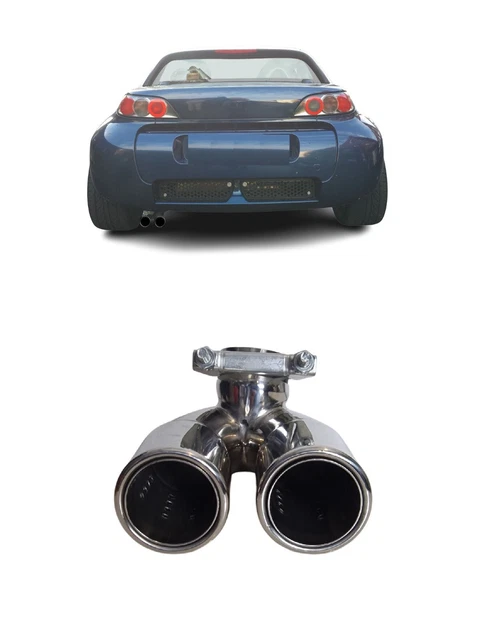 SMART ForTwo 451 Turbo 1.0L Sportauspuff 200 Cell Sport Exhaust Muffler - Foto 7