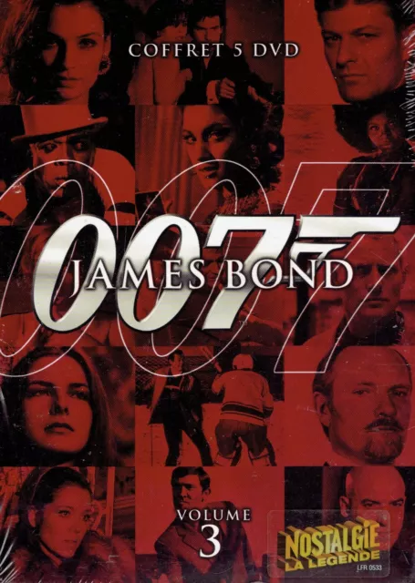 Dvd - Coffret James Bond Vol. 3 - Neuf
