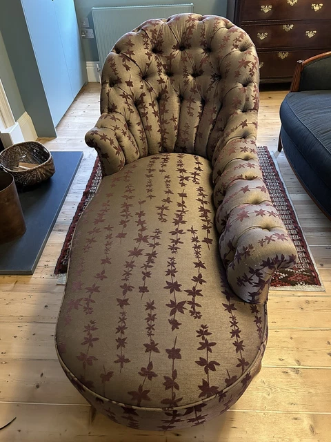 vintage chaise longue