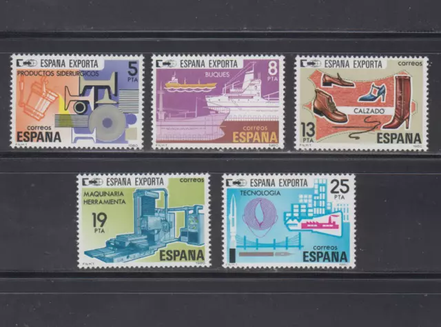 España (1980) Spain Nuevo Mnh Spanien Espagne - Edifil 2563/67 Exportaciones