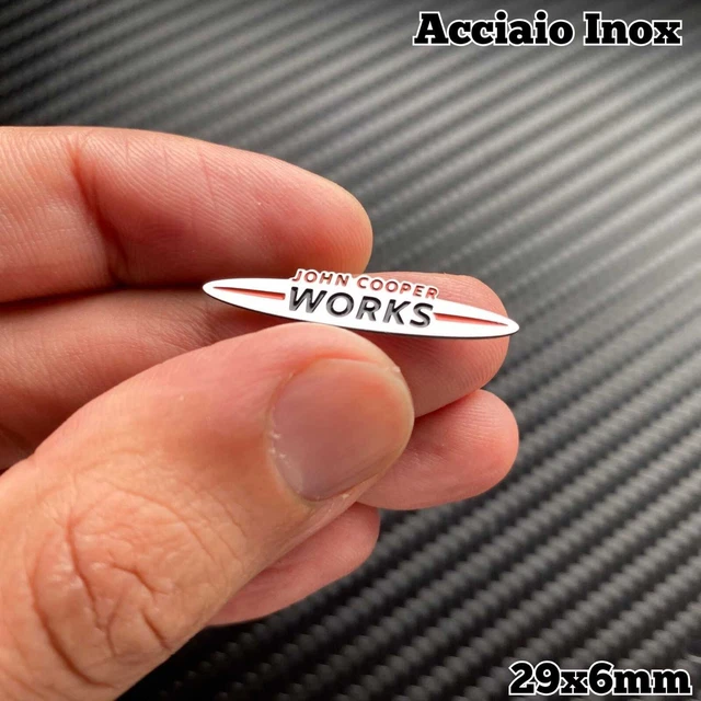 Stemma Adesivo In Gel 3D In Resina MINI Da 42 Mm Per Cofano Classico O Moderno - Italia - Foto 7