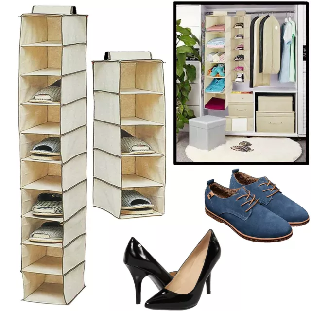 Zapatero 5 Niveles Mueble Organizador Almacenamiento Ropa