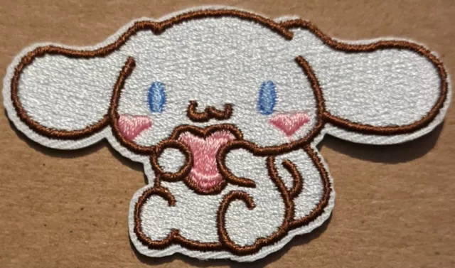 Cinnamoroll embroidered Iron on patch