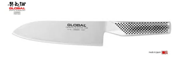 Global G46 : Santoku: coltello per verdure lama: cm. 18 (made in Japan) 2