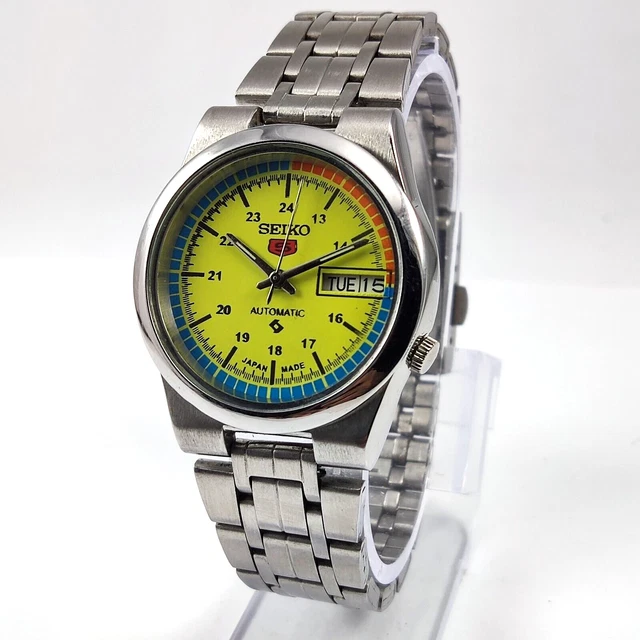 Montre Seiko 5 Automatique Noir SSK023K1