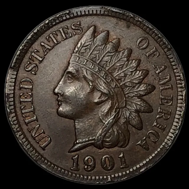 1901 Indian Head Cent Penny  J1701