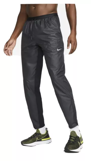 NIKE RUN DIVISION Phenom Elite Track Pants Mens Black Size L £49.99 -  PicClick UK