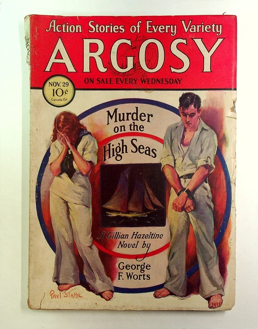 Argosy Part 4: Argosy Weekly Nov 29 1930 VG- 3.5