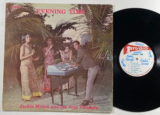 Jackie Mittoo & The Soul Vendors "Evening Time" Reggae LP Studio One