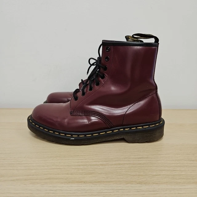 Womens red dr martens hotsell