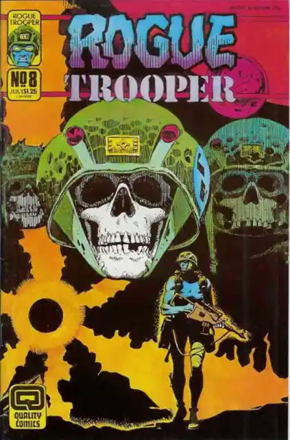 Rogue Trooper (1st Series) #8 FN; Fleetway Quality | we combine shipping