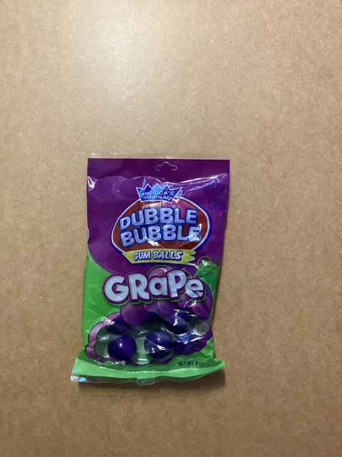 GUM BALLS - Dubble Bubble Grape - Machine Size $9.99 - PicClick