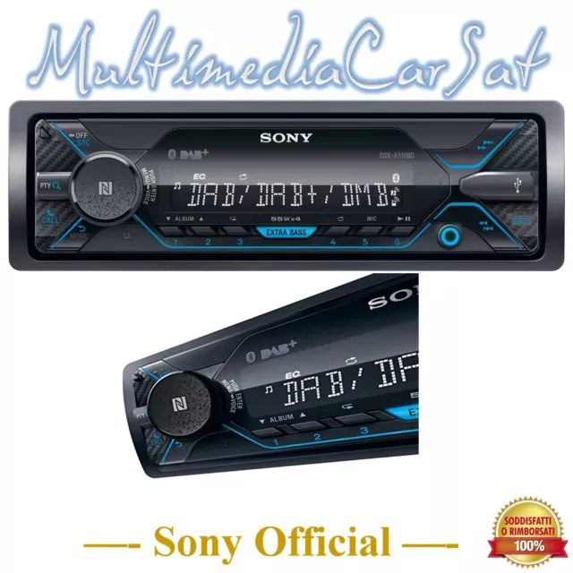Sony DSX-A510BD Autoradio Bluetooth/NFC/USB/Android/iOs