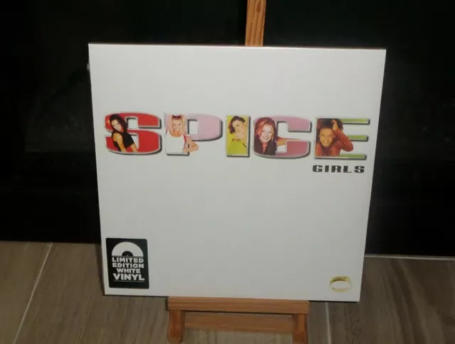 Spice Girls White Lp Wanna Be 2 Become 1 Say You'll Be There Mama Love Thing