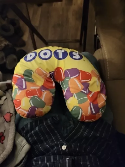 Dots Candy Travel Pillow