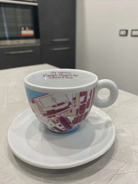Illy Tazza Cappuccino 51^ Biennale Arte Venezia Nuova Con Piattino