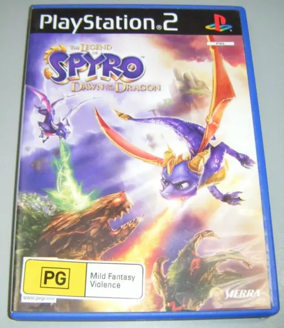 Playstation 2 PS2 Game - The Legend of Spyro: Dawn of the Dragon