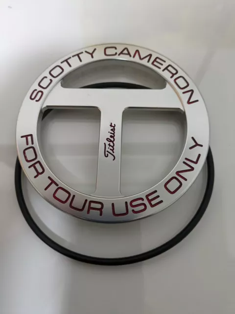 Scotty Cameron Circle T Bag Tag For Tour Use Only